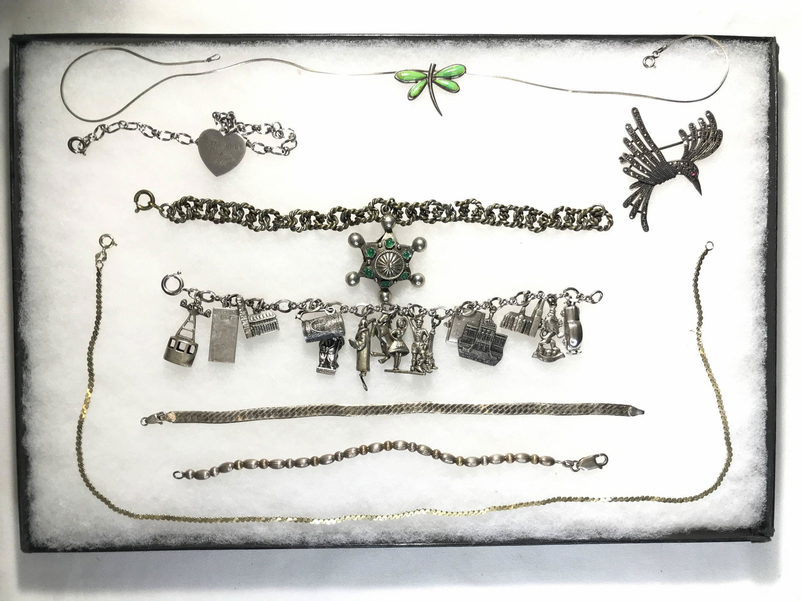 Sterling Bracelets & Charm Bracelets. Dragonfly (1 of 14)