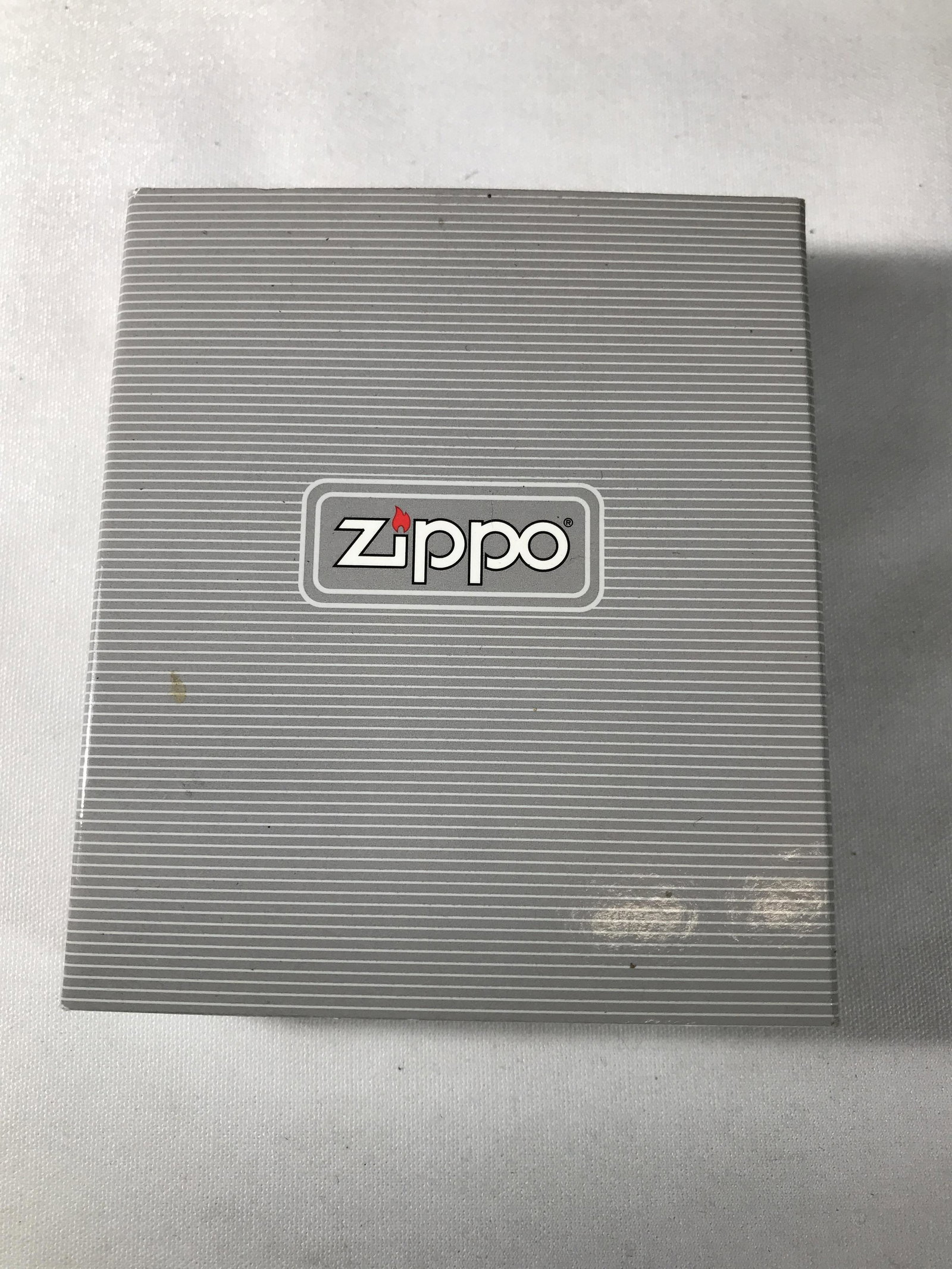 Zippo Lighter Misty Silver Plate ..: ..