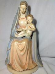 Madonna & Child Hummel - Blue Cloak measures 12" tall: measures 12" tall