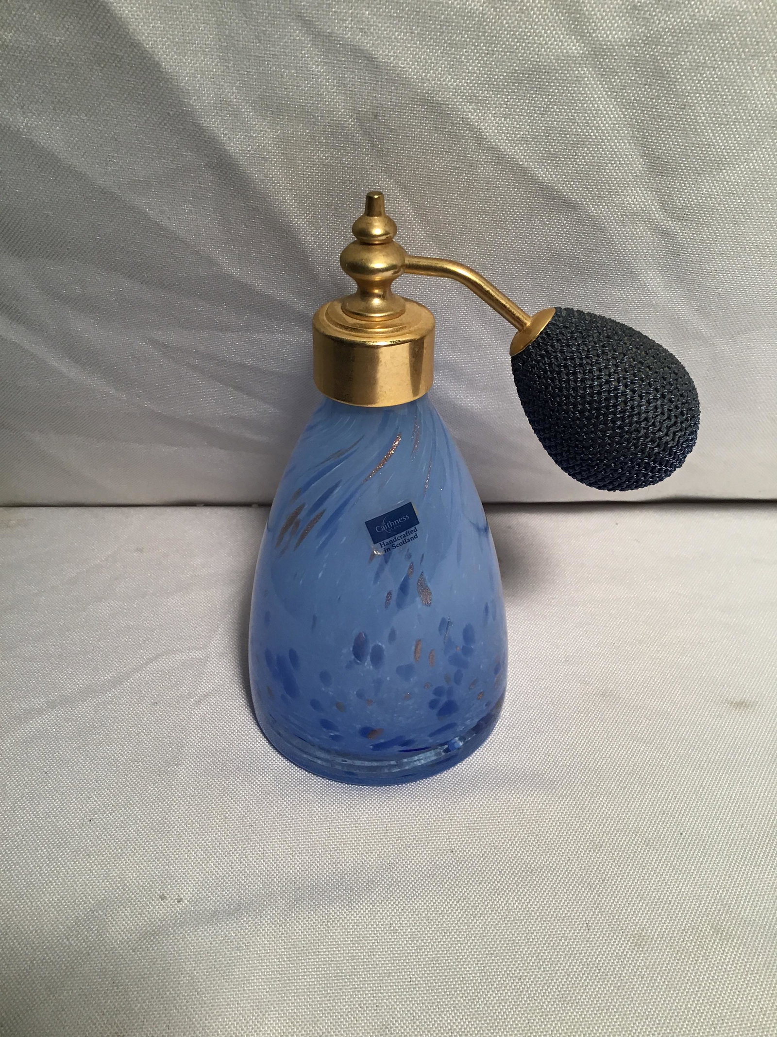 Caithness Glass Perfume Bottle Atomizer Crafted in (1 of 4)