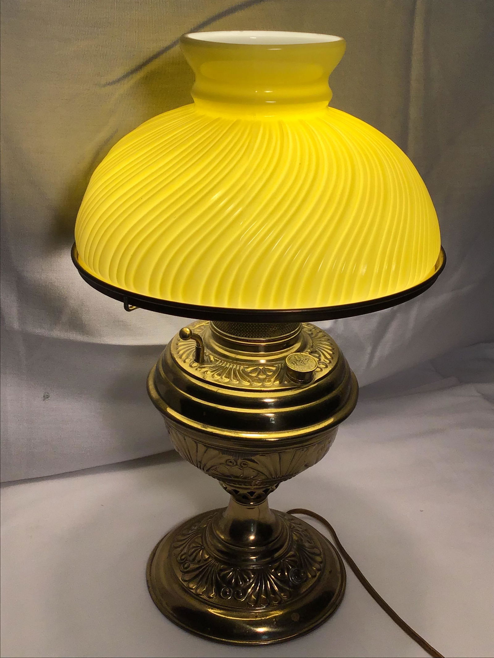 Victorian Converted Oil Lamp works (1 of 6)