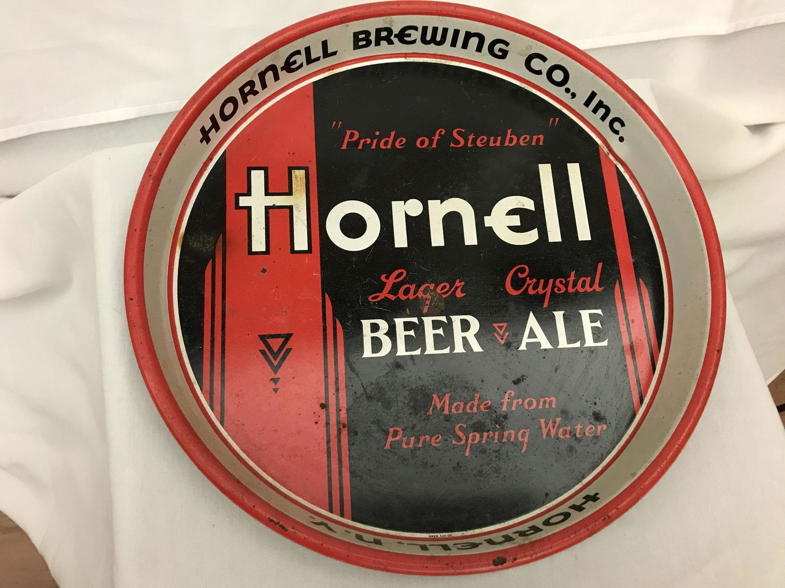 Hornell Brewing Co. Beer Tray . (1 of 3)
