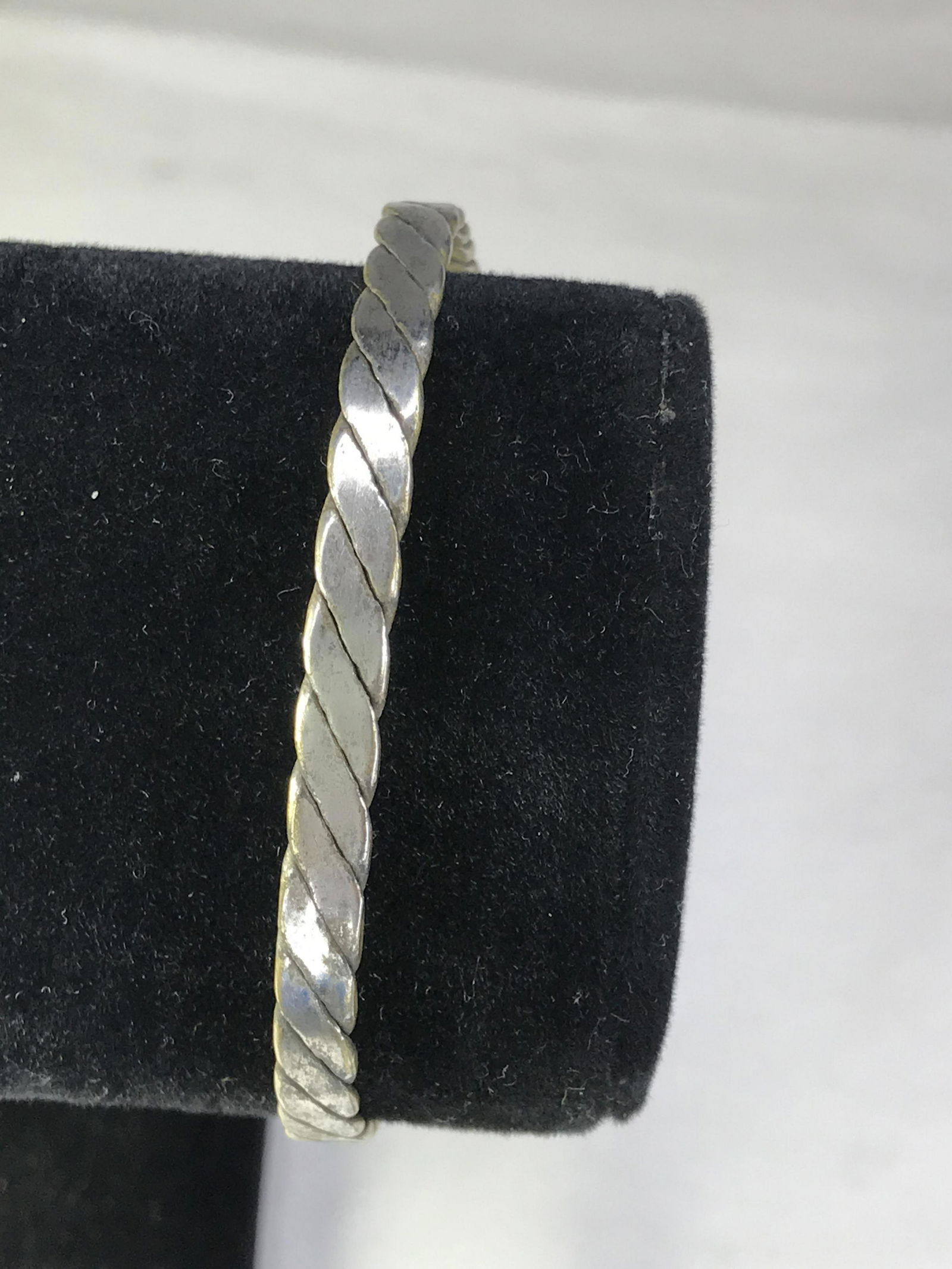 Taxco 925 Mexican Bracelet Woven Band (1 of 3)