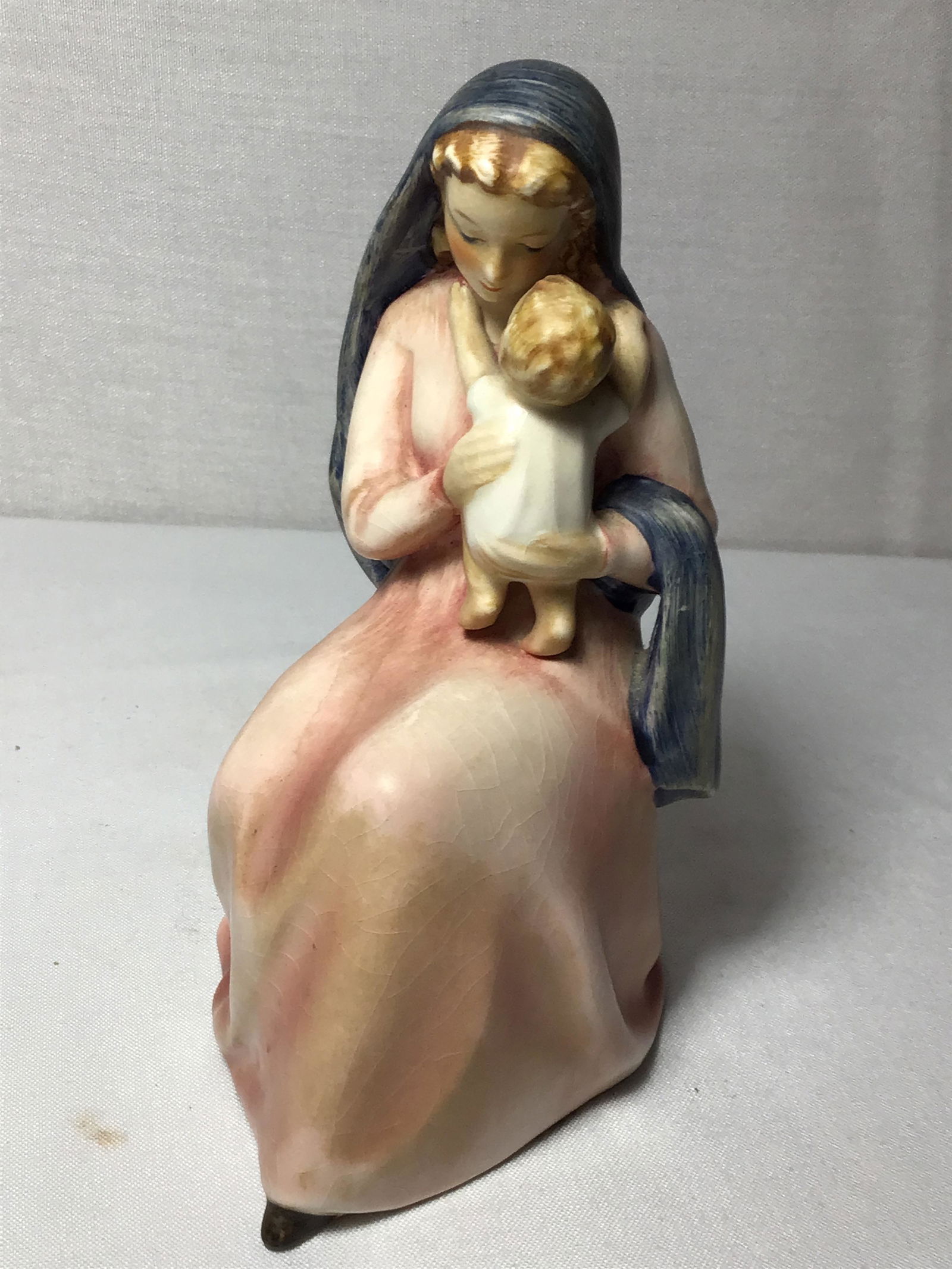 Sacrart Hummel crossover figurine By Goebel and: crossover figurine By Goebel and Sacrart 6.25 in Tall