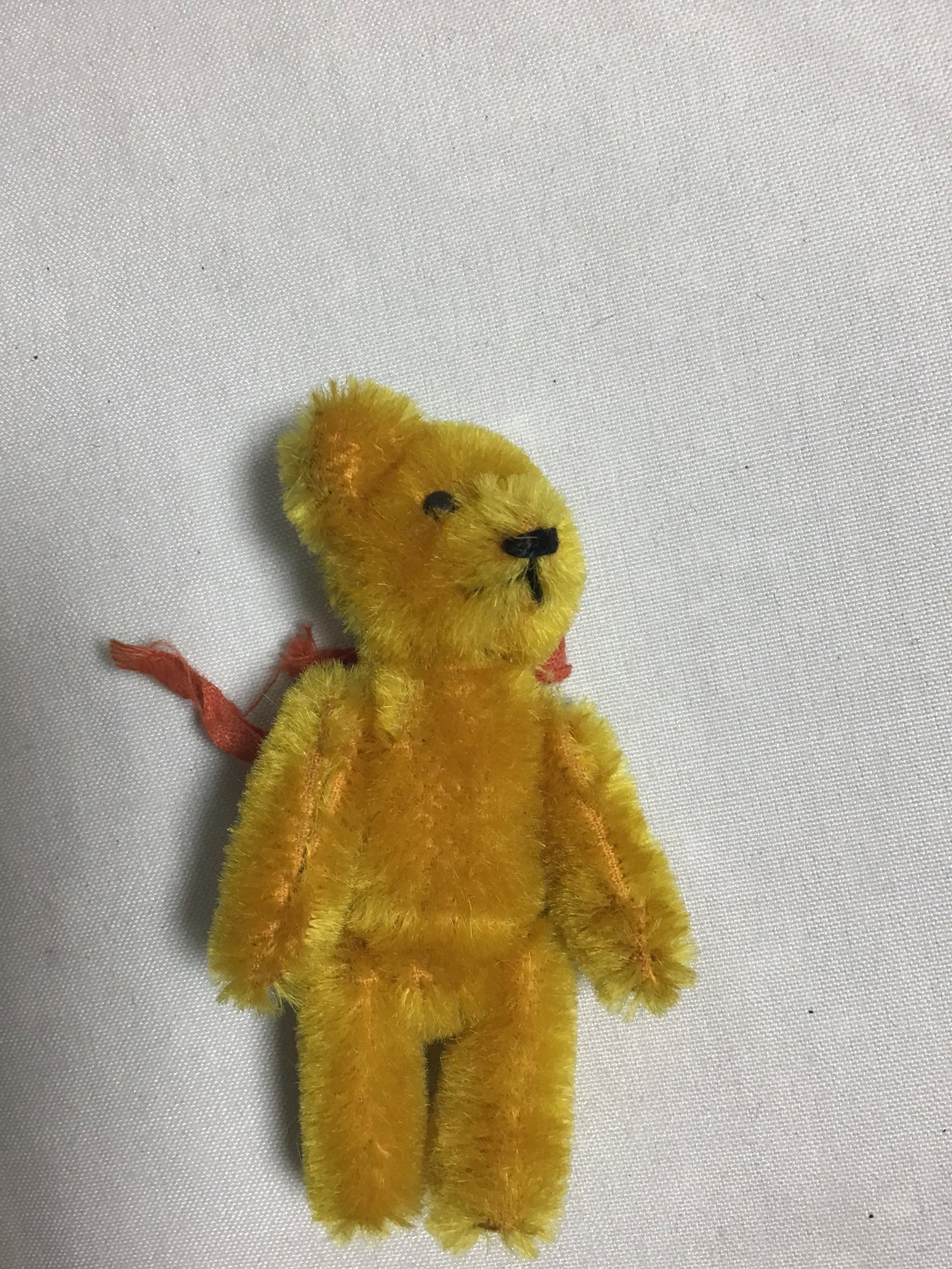 Steiff Teddyâ€™s One missing an ear one missing a head: One missing an ear one missing a head