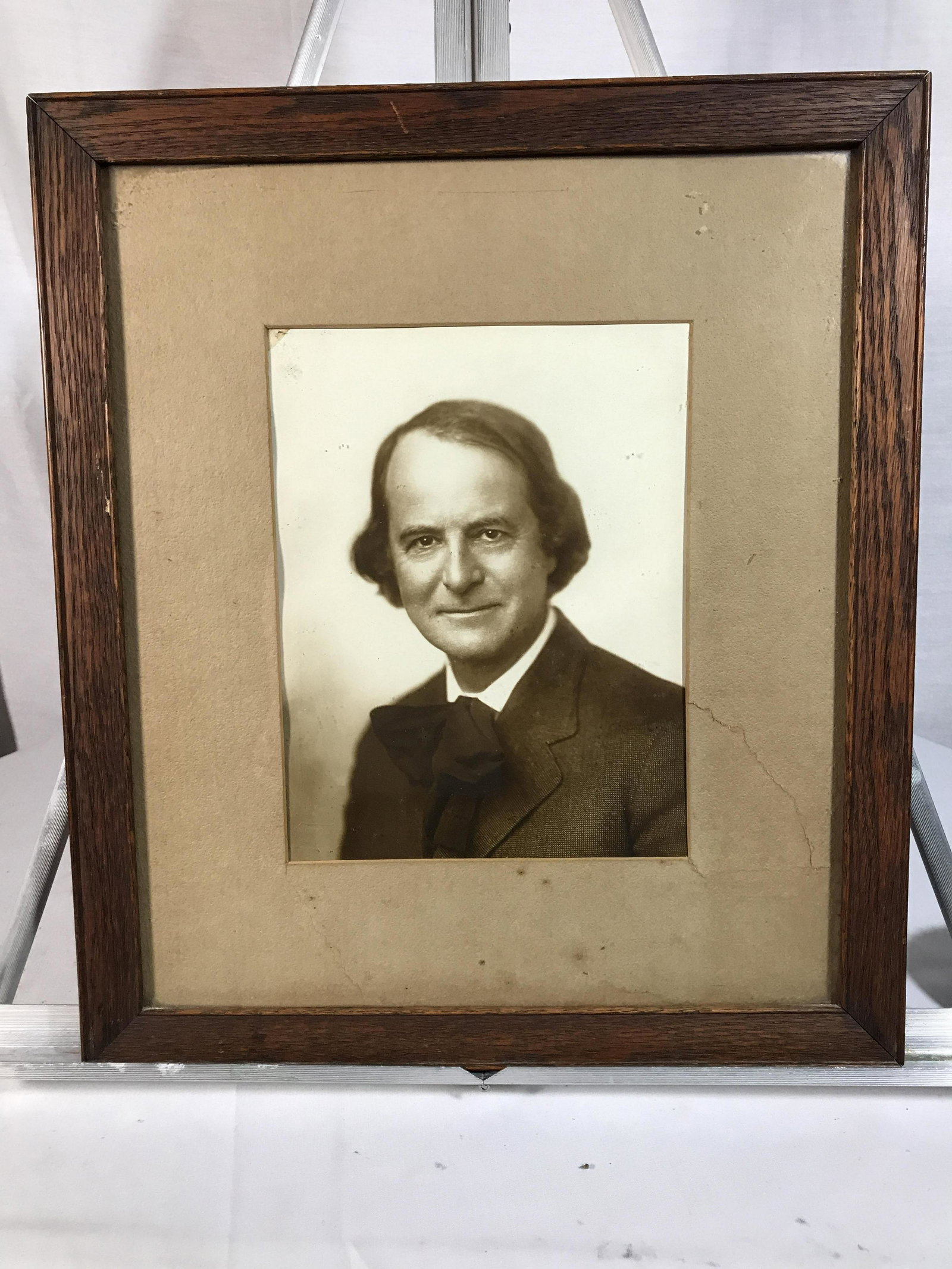 Original Photo of Elbert Hubbard Founder of Roycroft,: Founder of Roycroft, measures 15.5 x 13.5