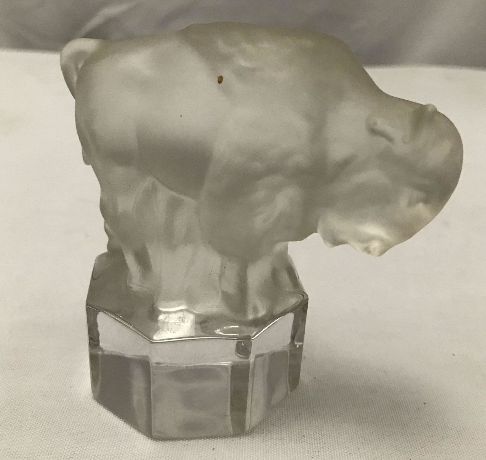 American Bison Goebel Lead Crystal Figurine . (1 of 4)