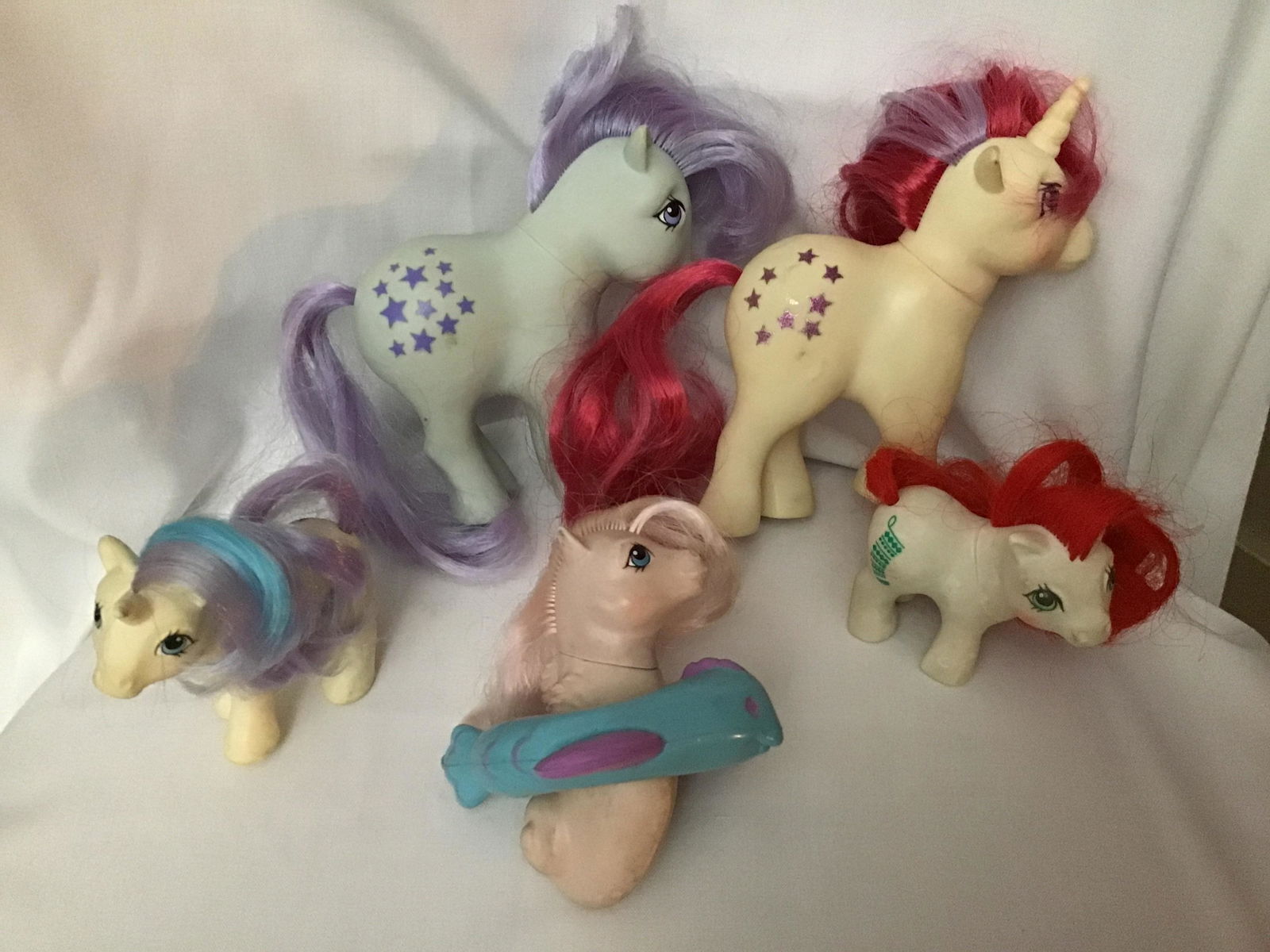 Vintage My Little Pony Lot 5 ponies total: 5 ponies total