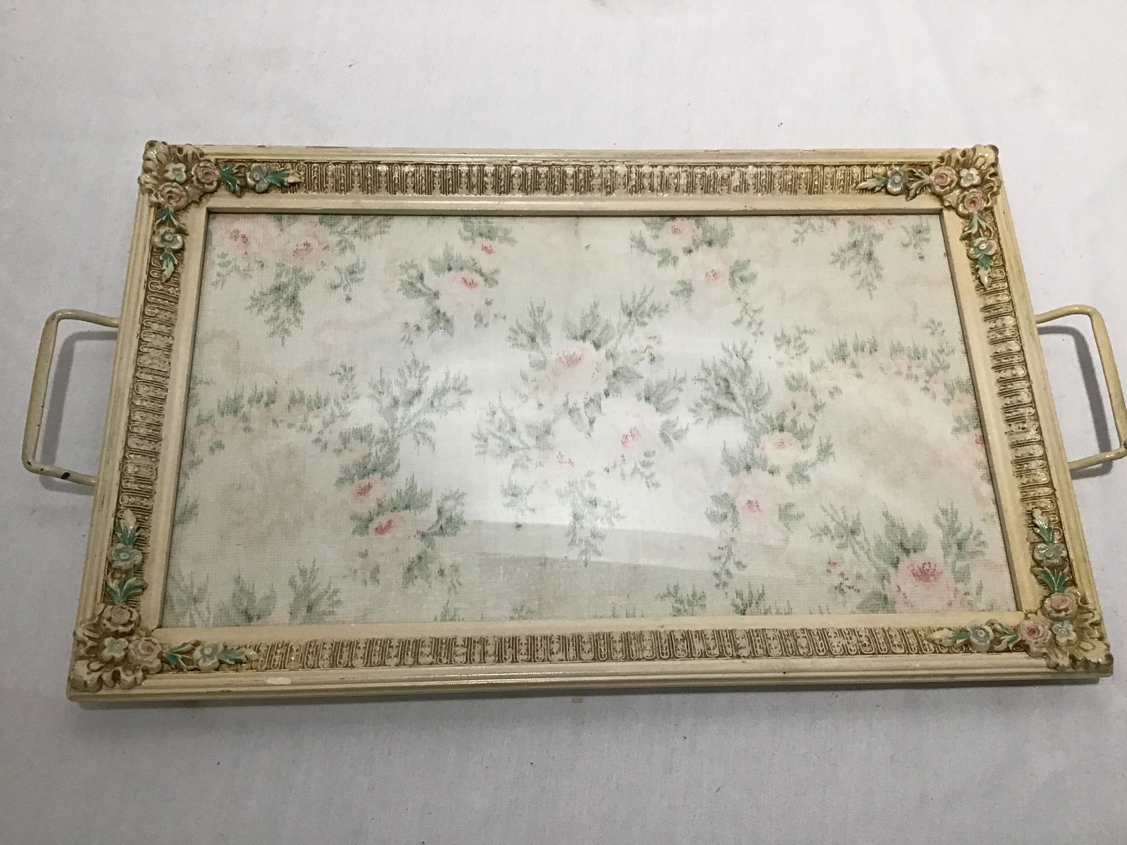 French Provincial Style serving Tray 18x10x1.5 (1 of 7)