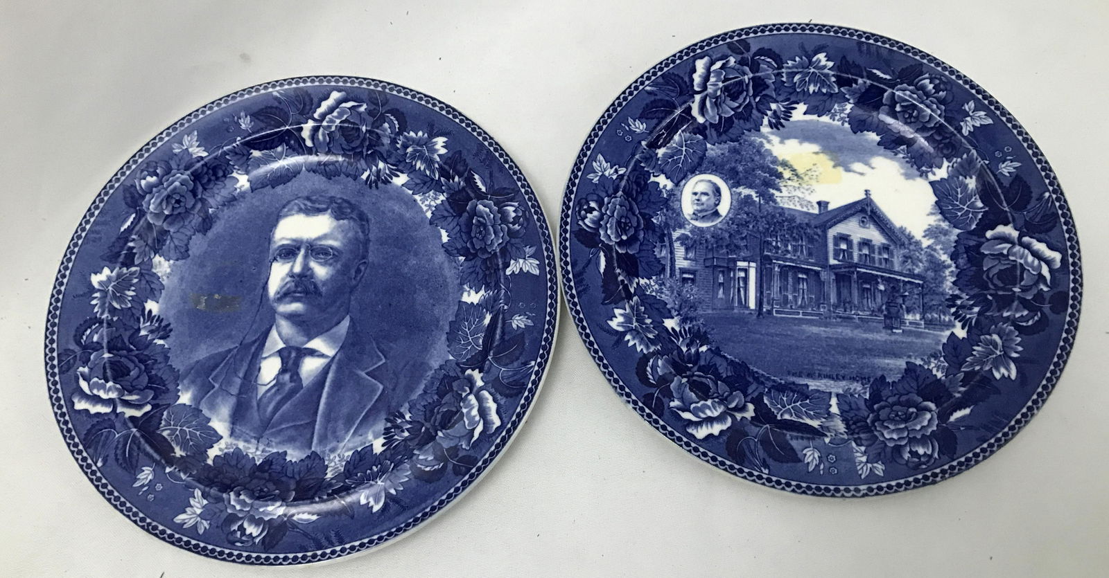 Wedgwood Presidential Plates Teddy Roosevelt and (1 of 5)