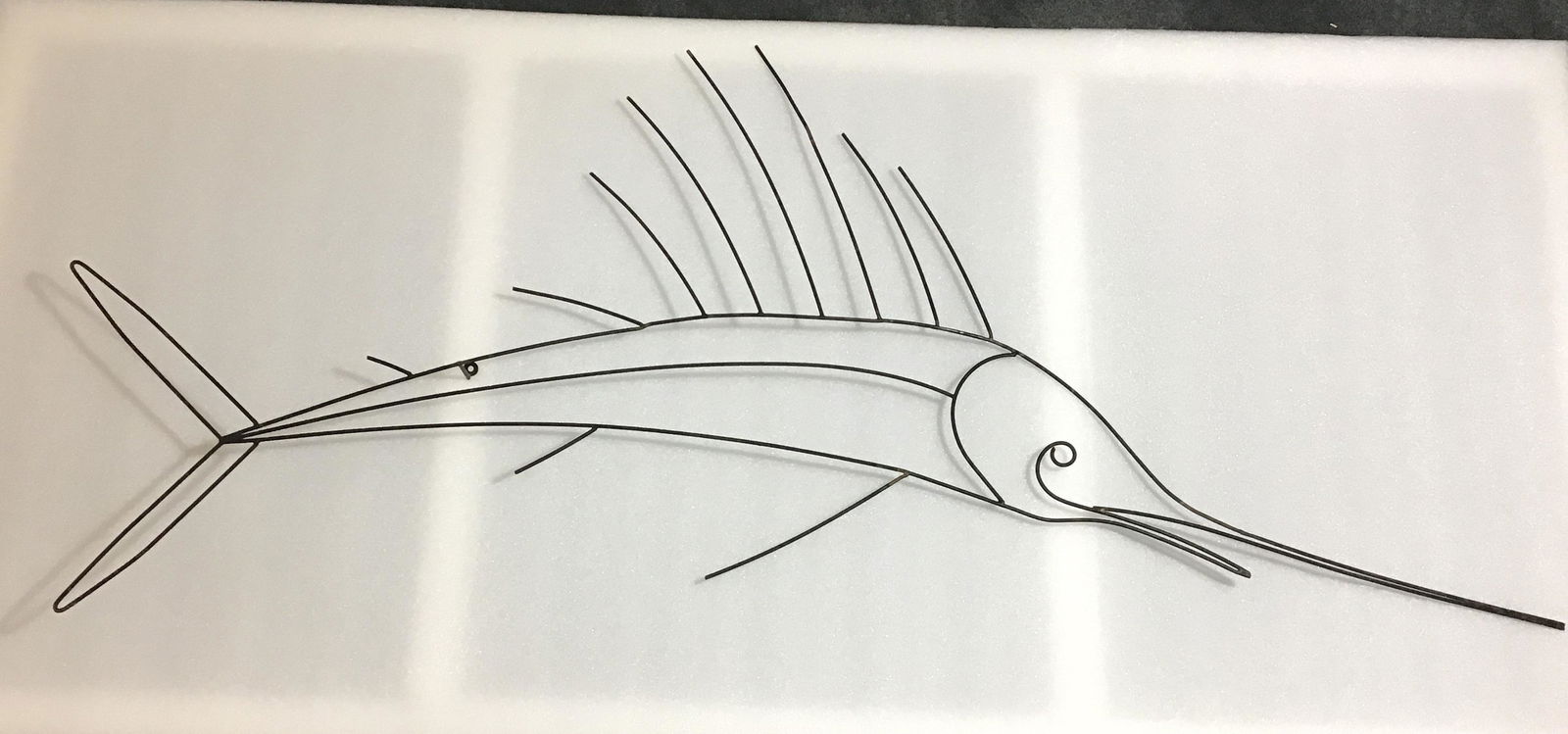 Frederick Weinberg Marlin Wall Sculpture Measures 50 (1 of 7)