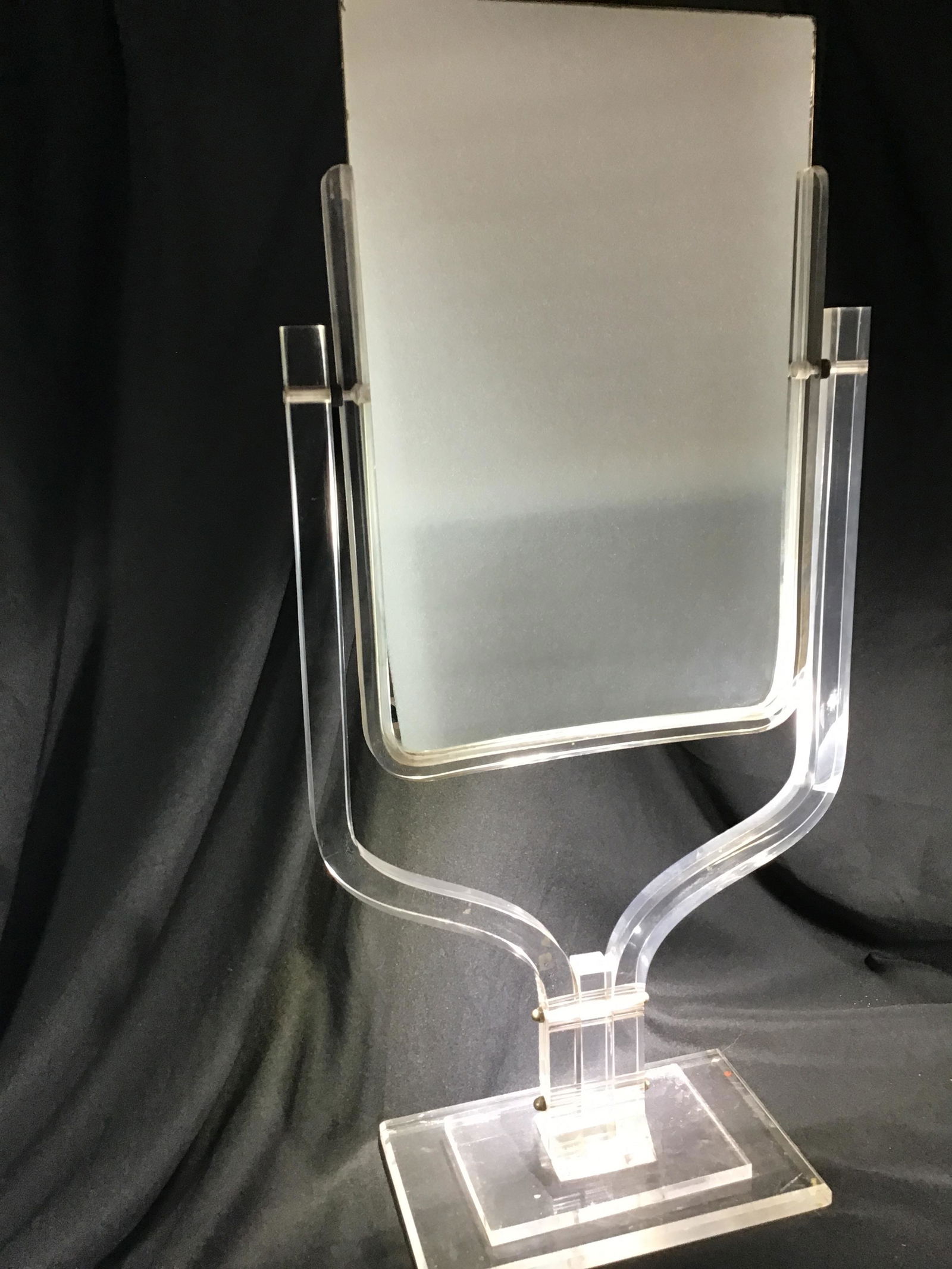 Retro Vanity Mirror Measures 32 inches tall by 15.5 (1 of 8)