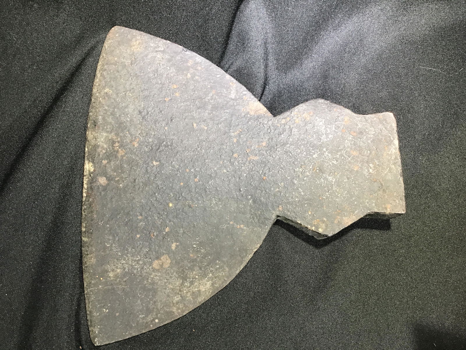 Primitive Axe Head Measures 9.5 by 9.5 inches (1 of 4)