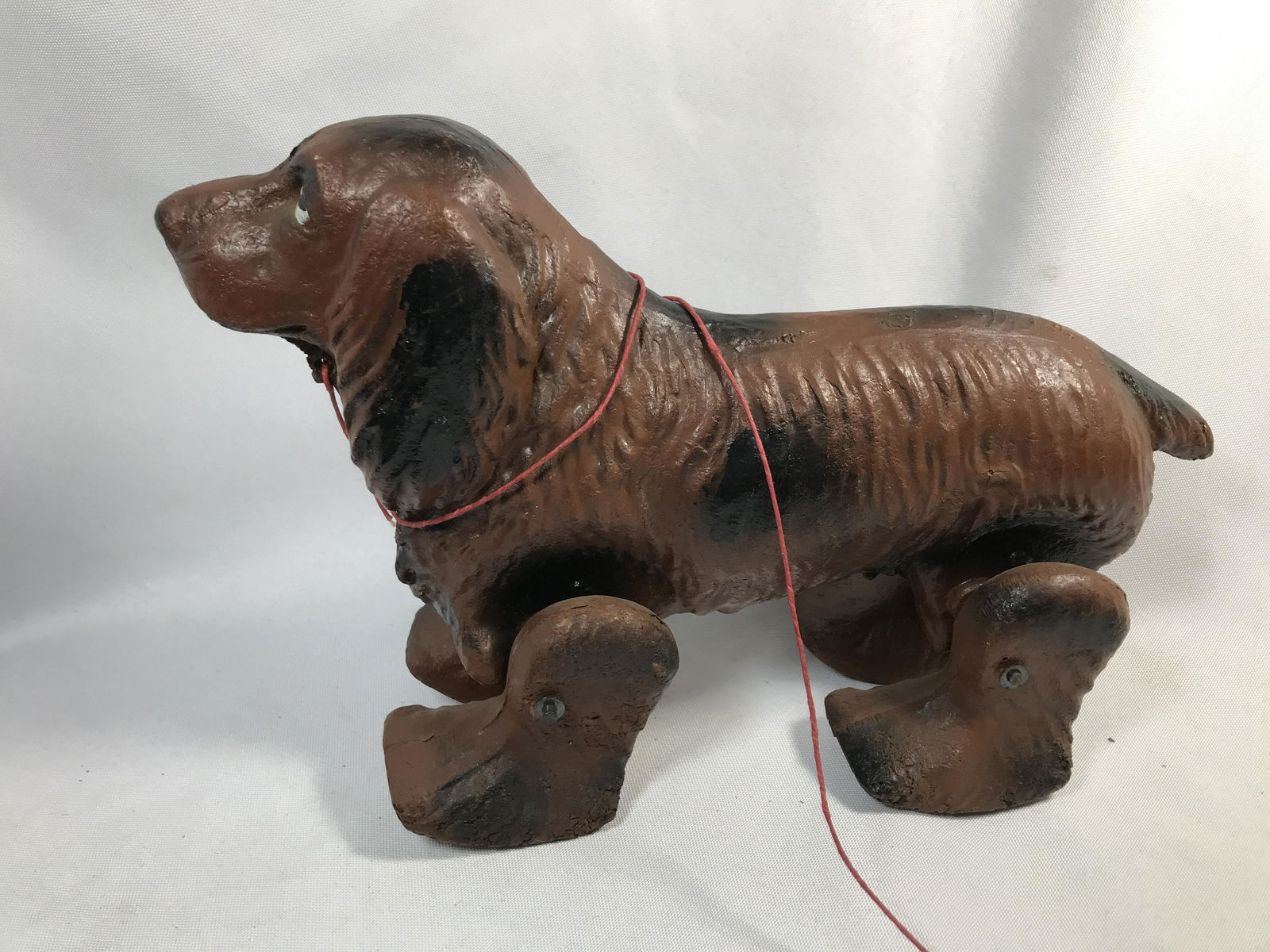 Vintage Walking Dog Toy Measures 8 inches tall by 11 (1 of 5)