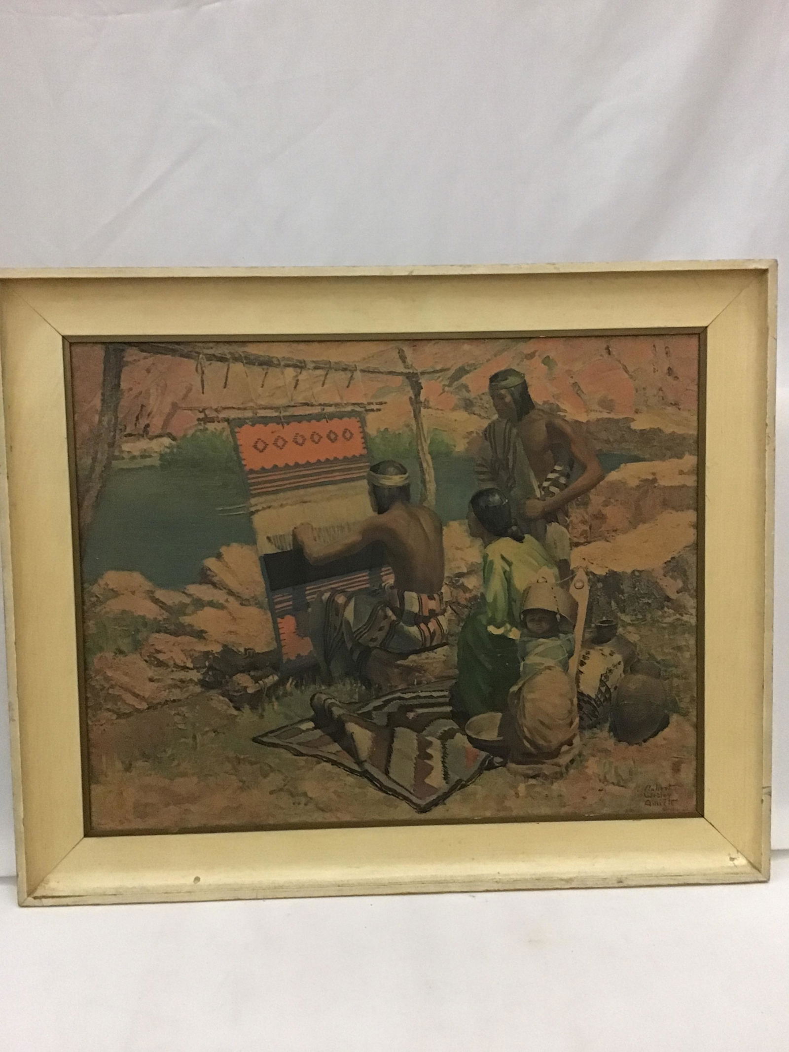 Early Indian weaver 1920 to 1933 by Robert WESLEY Amick (1 of 6)