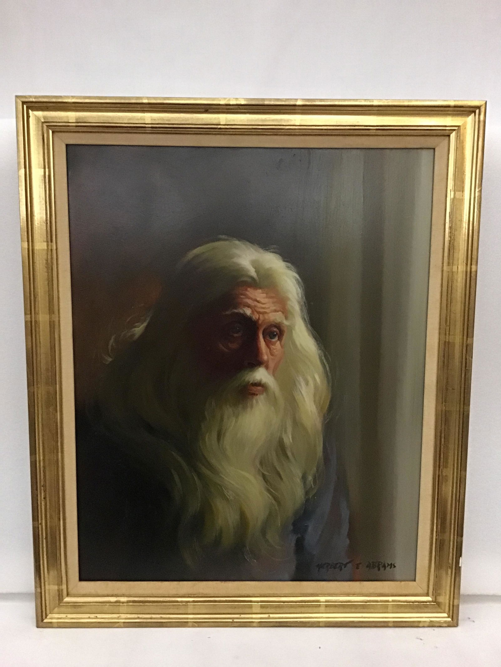 Painting Oil on Board by Herbert E Abrams It is a (1 of 5)