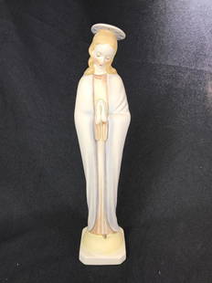 Praying Saintly Mother Statue Measures 10.5 inches tall: Measures 10.5 inches tall