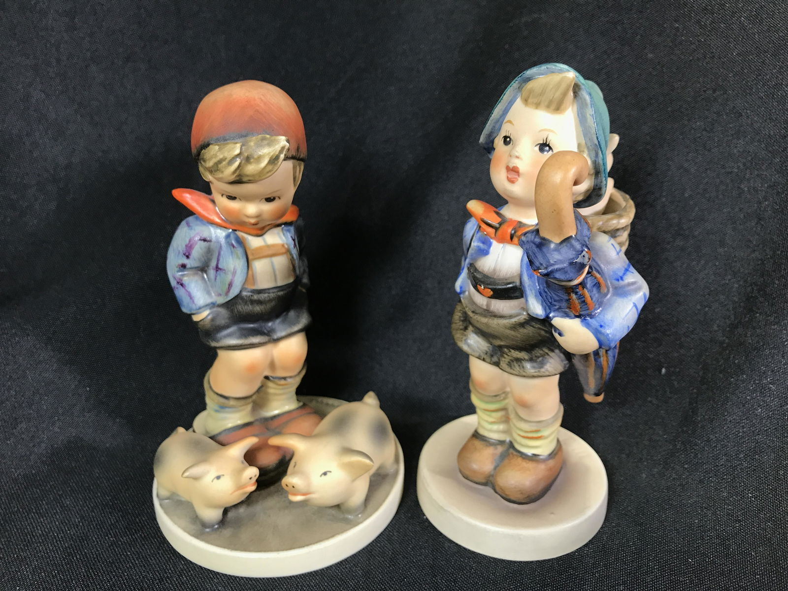 Market Boy & Farm Boy Hummels Goebel Hummels: Goebel Hummels