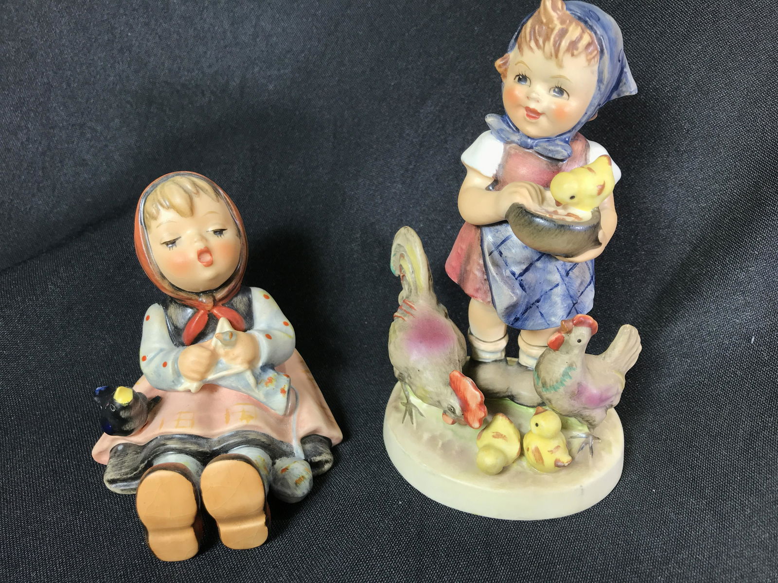 Feeding Time & Stormy Weather Hummels Goebel Hummels: Goebel Hummels