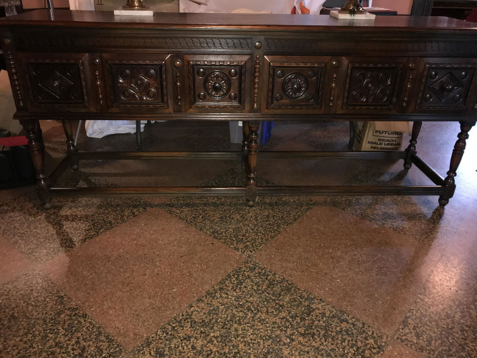 Kittinger Buffet Measures 84 inches by 35 inches tall by 21 inches deep: Measures 84 inches by 35 inches tall by 21 inches deep