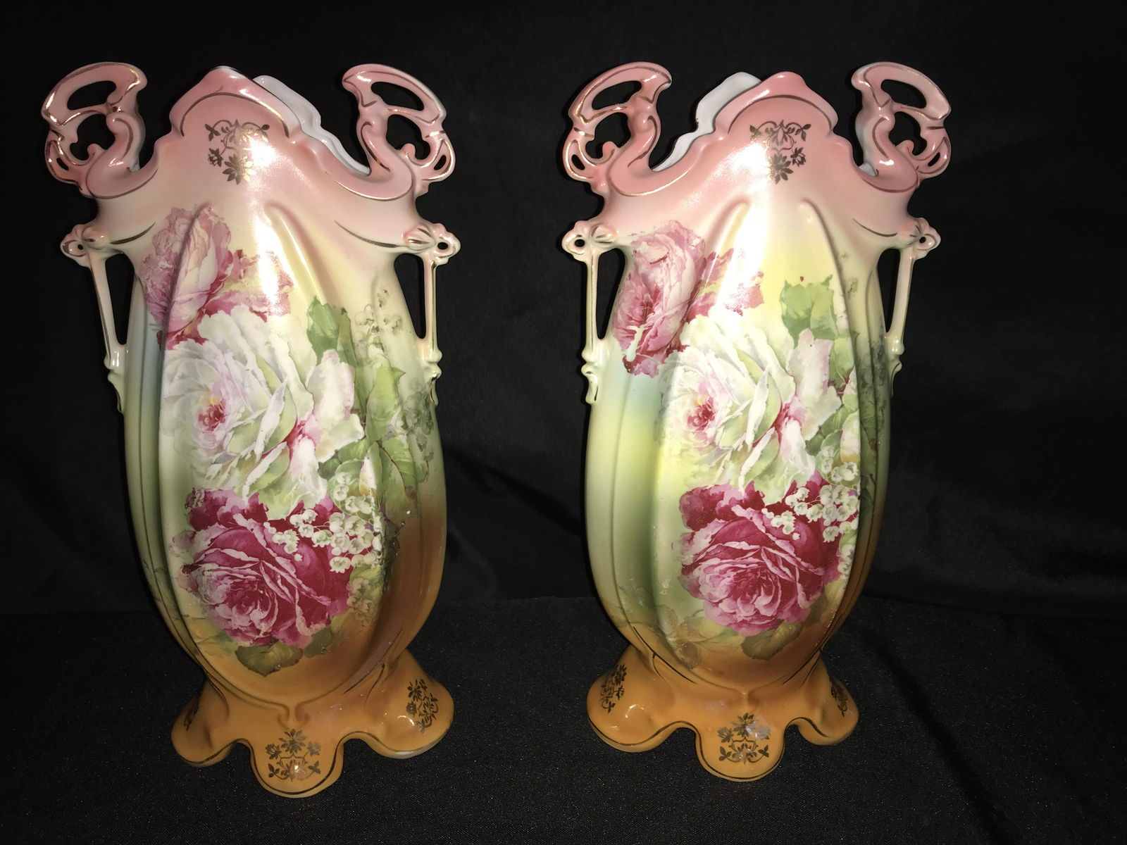 Vintage Austria Vases (2) . (1 of 11)