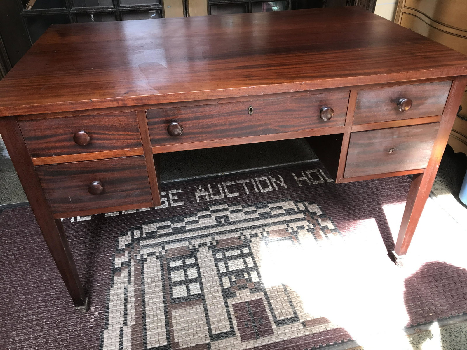 Partner Desk Measures 4 foot by 30 inches wide and 30 inches tall: Measures 4 foot by 30 inches wide and 30 inches tall
