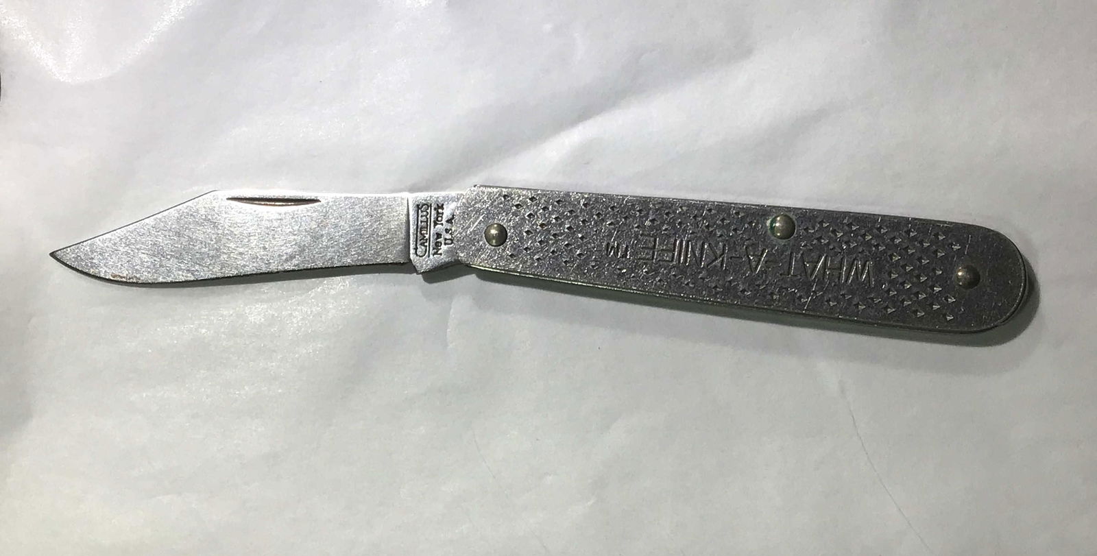 Camillus What-a-knife Pocket knife Measures 5.5 inches to tip of blade (1 of 5)