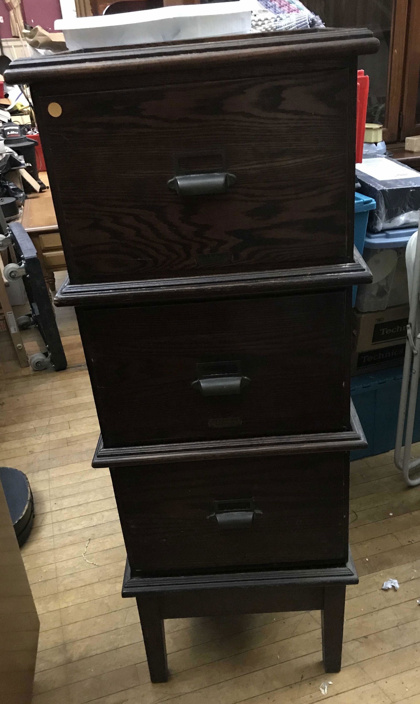 Emerson vocational high school File Cabinet project, sectional measures 52â€ x 20â€ x 19â€: project, sectional measures 52” x 20” x 19”