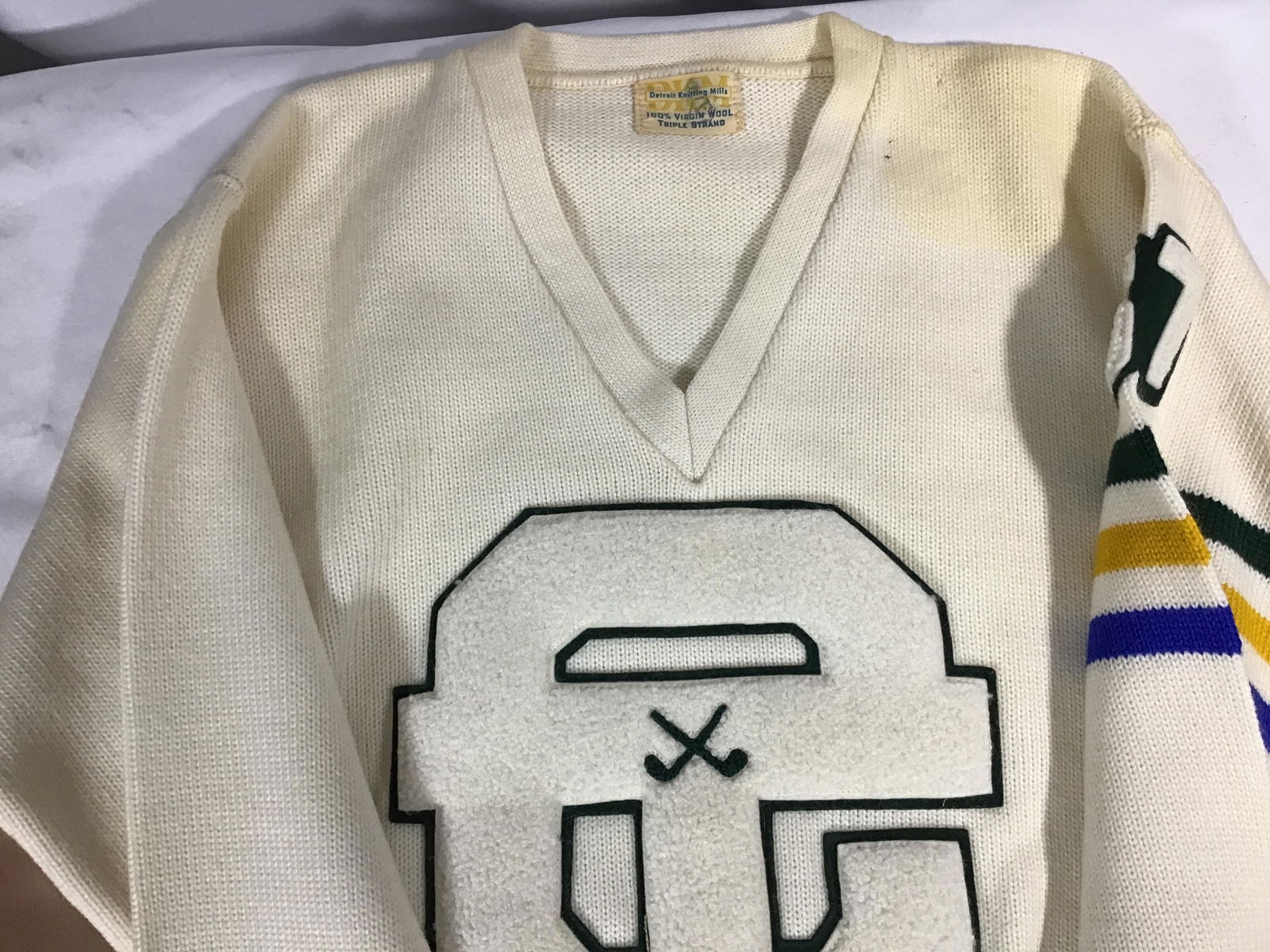 1950s style hockey or Field hockey  number 67 . (1 of 5)