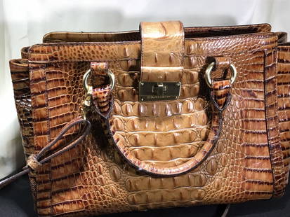 Brahmin Pecan Duxbury Embossed Purse .: .