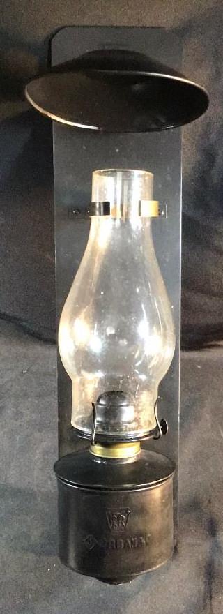 Vintage Pennsylvania Urbana Railroad Wall Mount Lantern  Measures 21 x 5 (1 of 6)