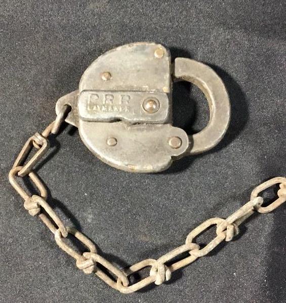 Vintage PRR Padlock .: .