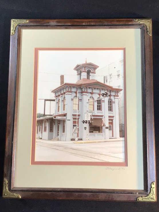 S. Maynard Gettysburg Railroad Depot Photograph Measures 12 1/2 x 15 1/2 (1 of 6)