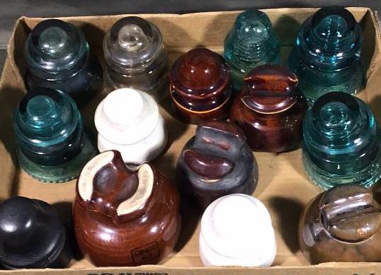 Vintage Insulators (14) . (1 of 3)