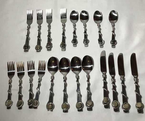 Designer Flatware Set Stainless Steel . (0125) on Jan 10, 2023 The