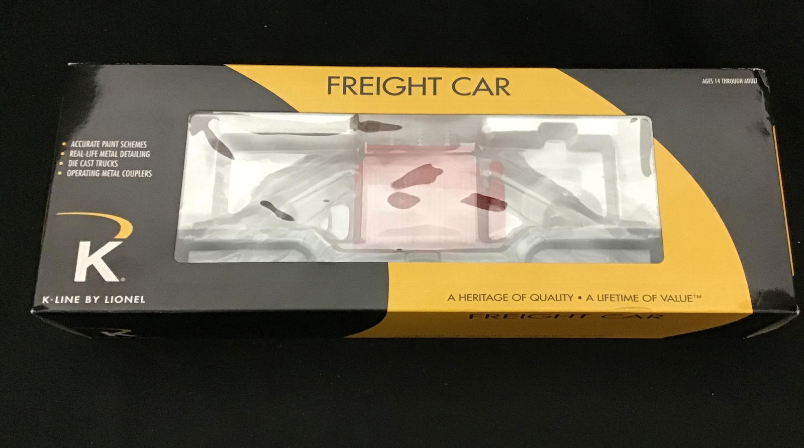 K-Line Lionel New Haven Scale DDC Flat Car w/ Transformer New in box O Scale (1 of 3)