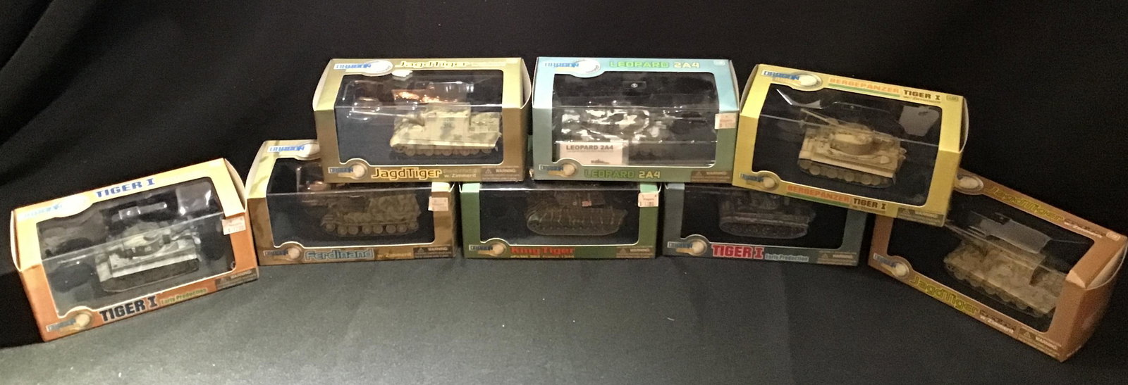 Dragon Armor 1:72 WW2 German & Other Tank lot of 8 (1 of 4)