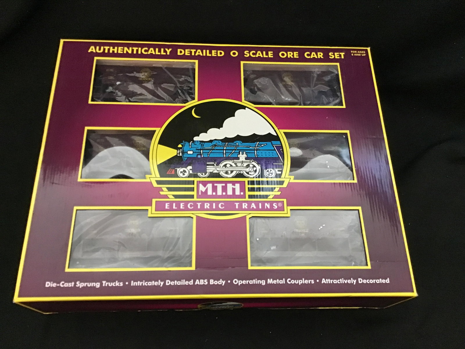 MTH Electric Trains O Scale Duluth Missabe & Iron Range Ore Car 6 Car Set 20-97506 (1 of 3)