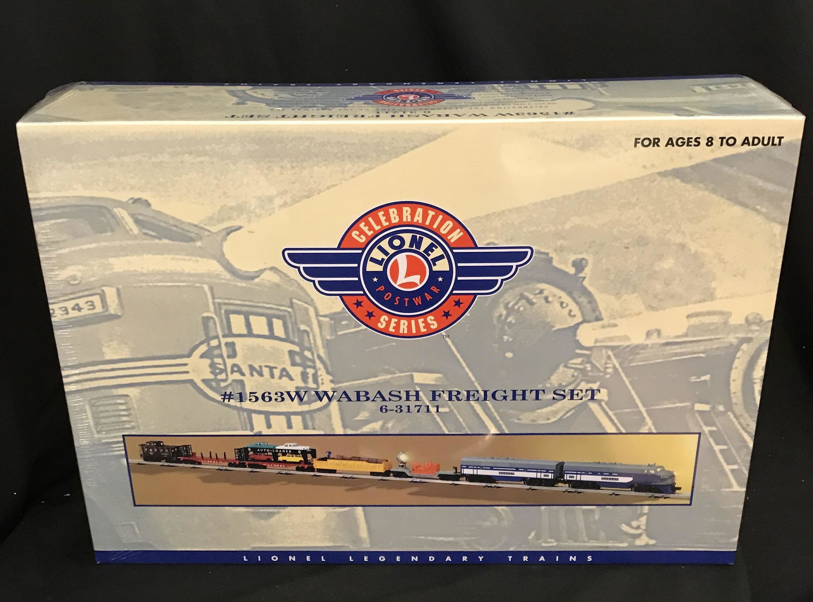 Lionel O Scale 1563W Wabash Freight Set 6-31711 Sealed (1 of 3)
