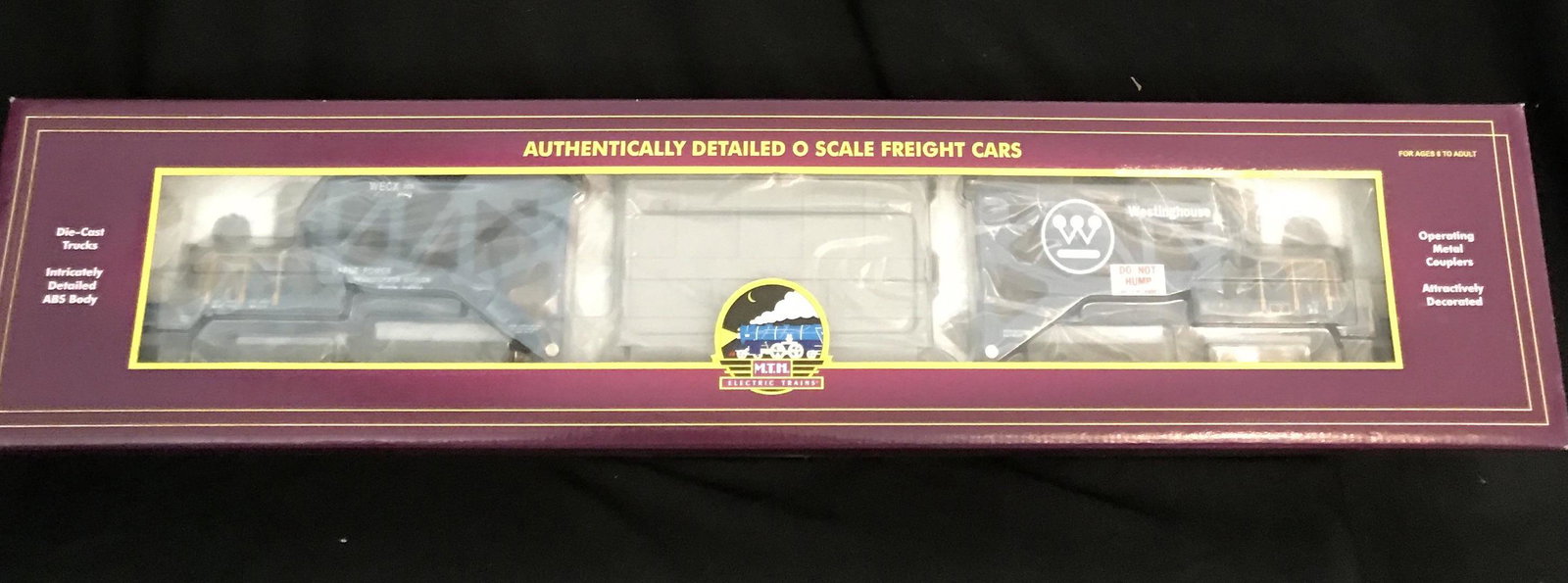 MTH Electric Trains O Scale Westinghouse Schnabel Flatcar 20-98232: Flatcar 20-98232