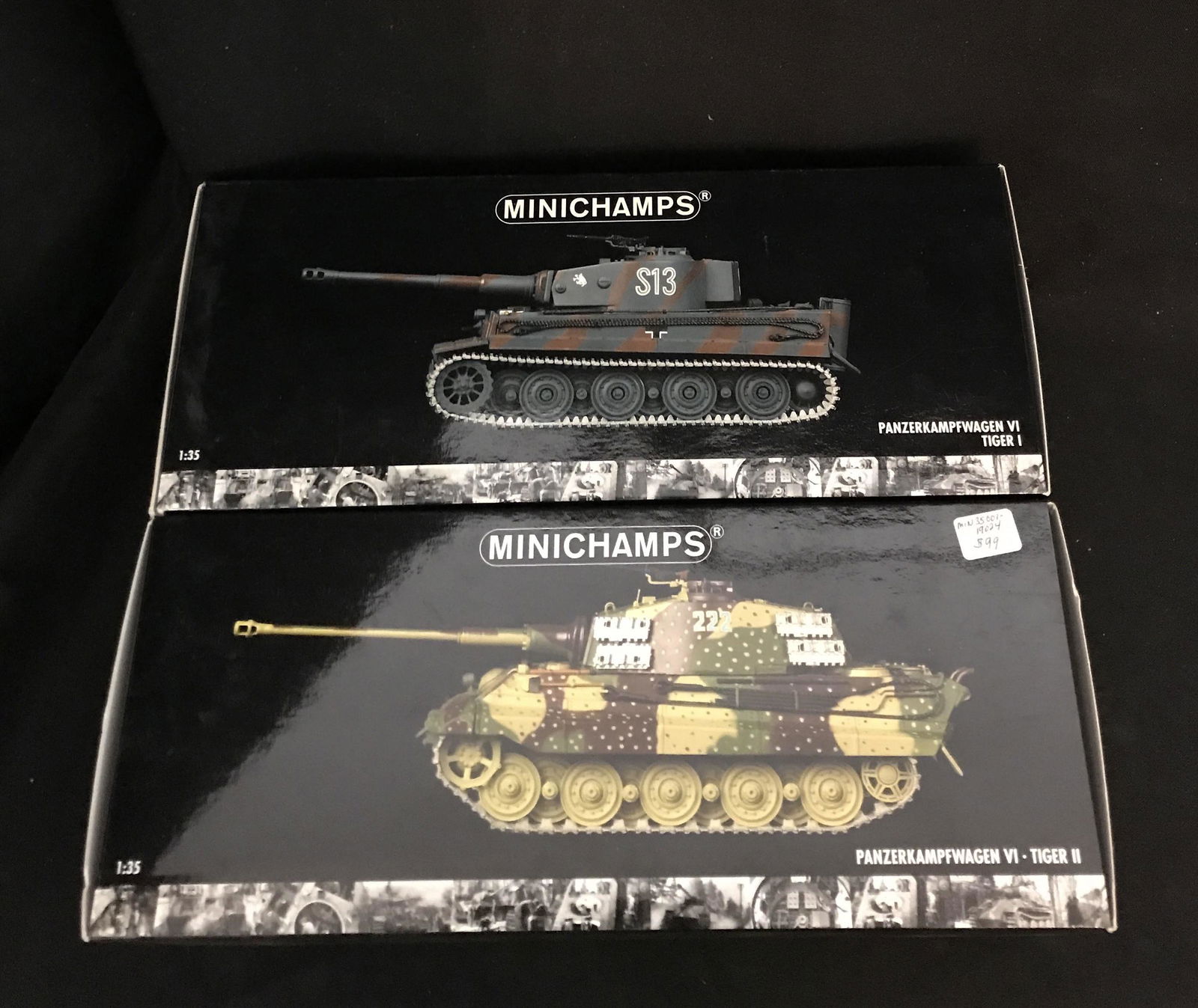 MINICHANPS PANZERKAMPFWAGEN Ⅵ TIGER Ⅱ（Danbury Mint