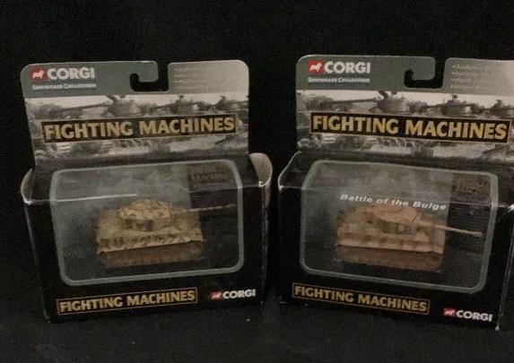 Two Corgi Tanks Fighting Machines cs90157, cs90307: cs90307