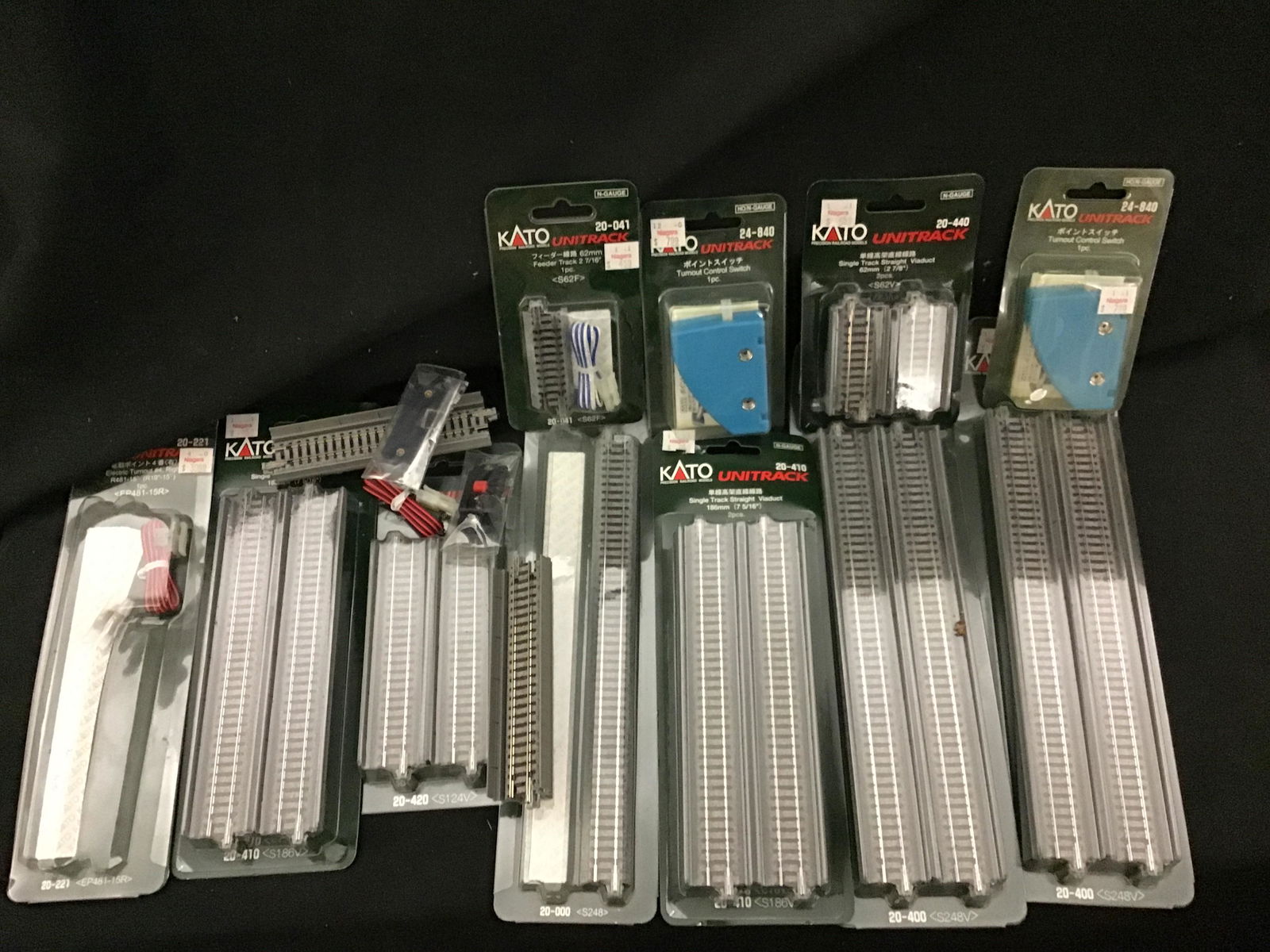 KATO Unitrack N Scale Lot 24-440 24-840 20-410 Etc some new some used (1 of 4)