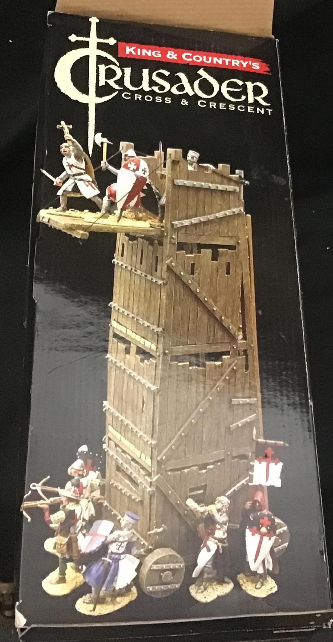 King & Country Crusaders MK007 The Seige Tower Open Box (1 of 3)
