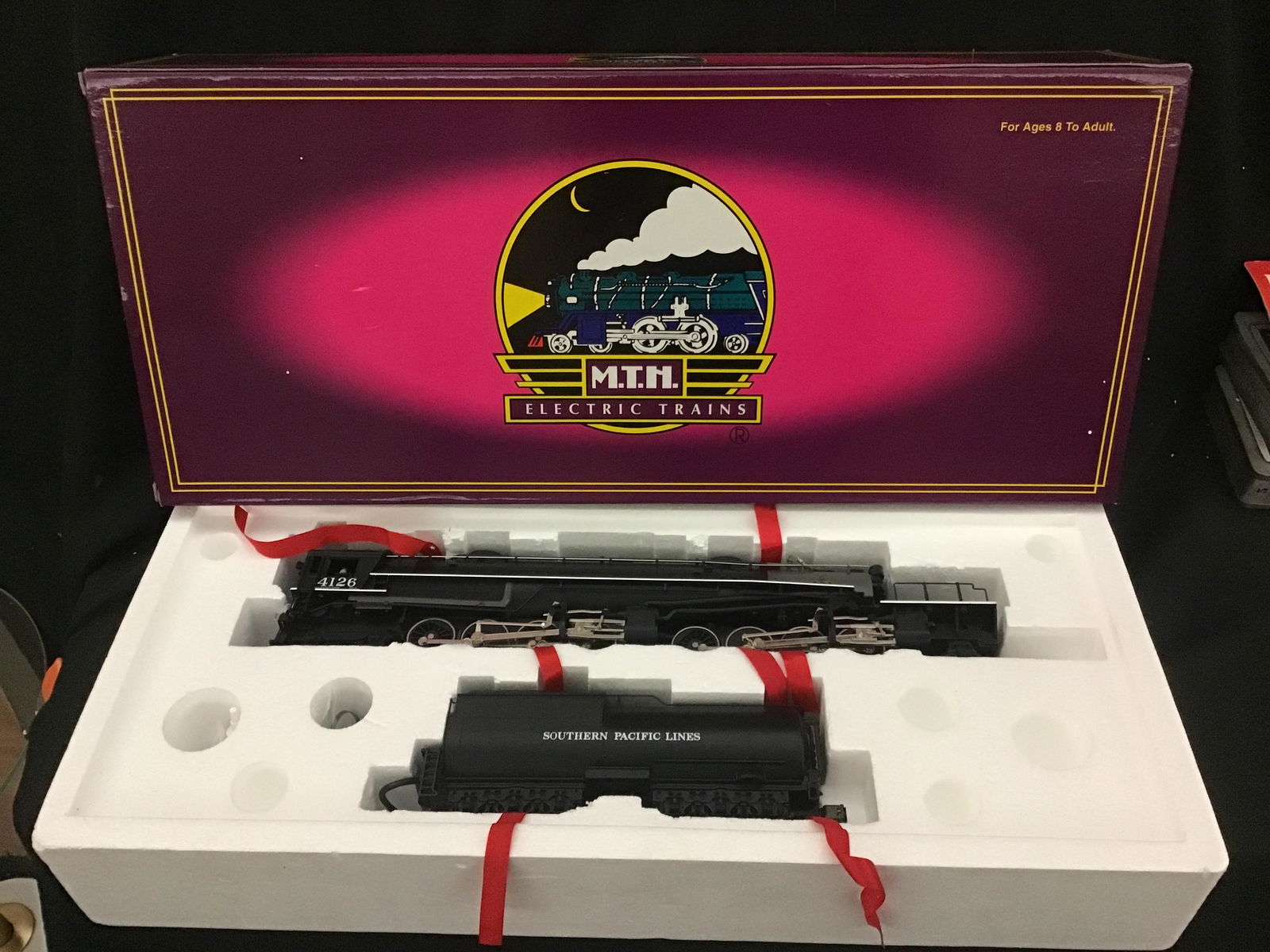 MTH Electric Trains Southern Pacific Lines AC-6 CAB Forward Diecast Steam Locomotive Engine 4126 (1 of 6)