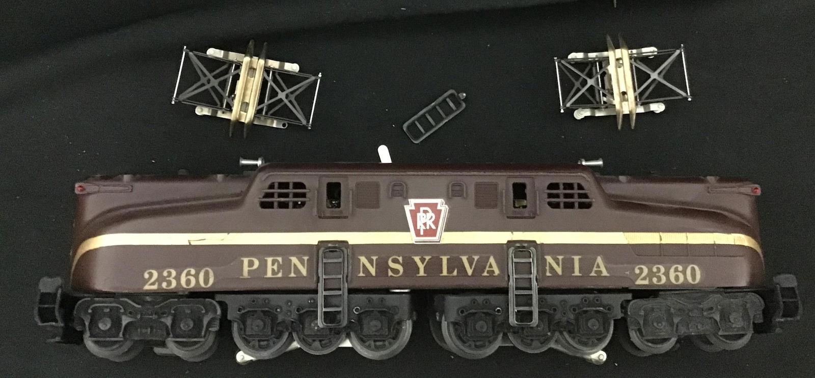 Lionel O Scale Penn Central Pennsylvania Railroad GG-1 Electric Locomotive 2360 Used (1 of 9)