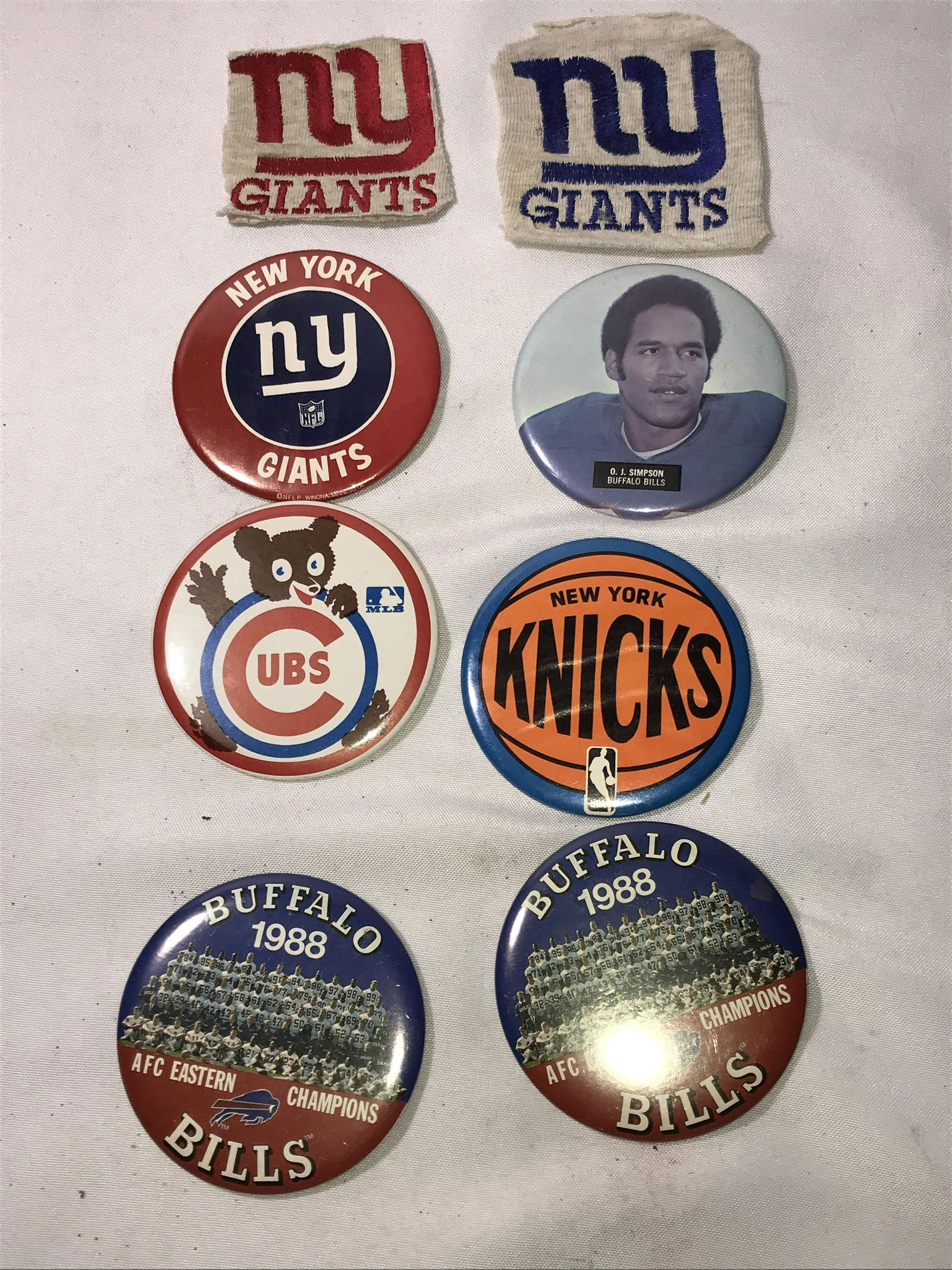 Sports Buttons & Patches Collection . (1 of 4)