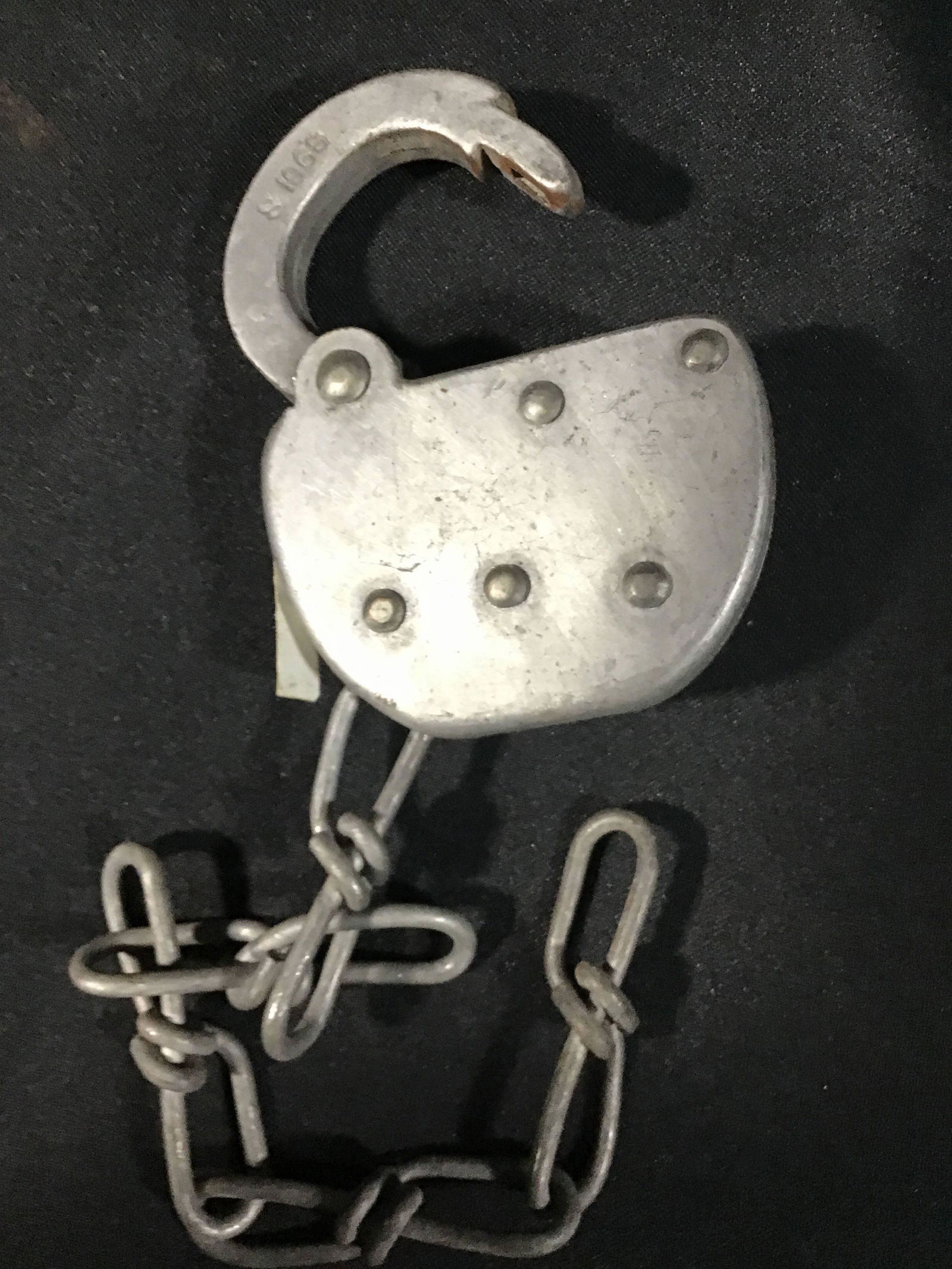 D & H Co. Padlock . (1 of 2)
