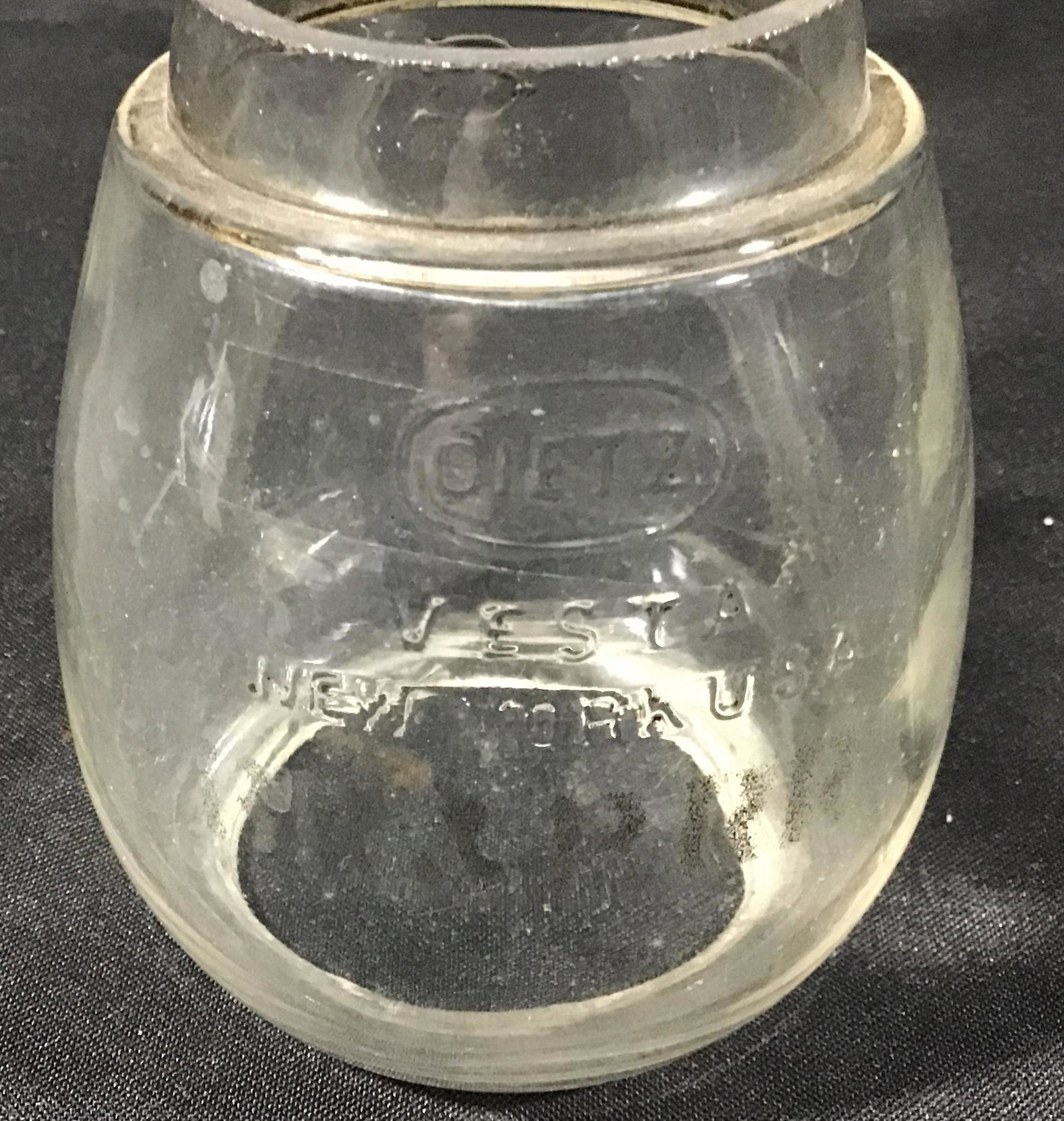 BR & PRR Lantern Globe .: .