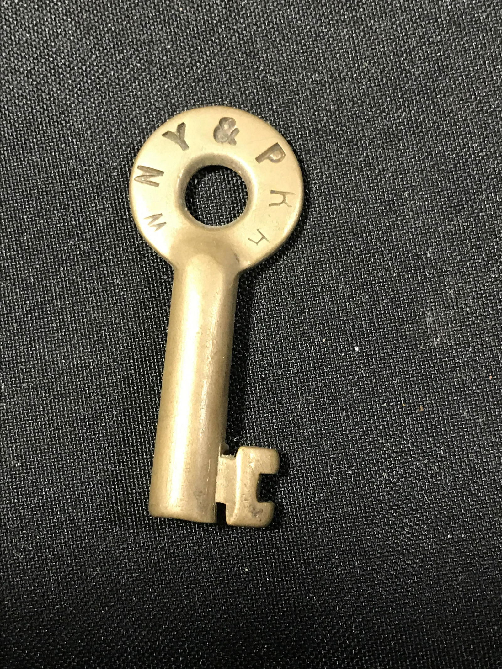 WNY & PRR Padlock Key Western New York & Pennsylvania Railroad (1 of 3)